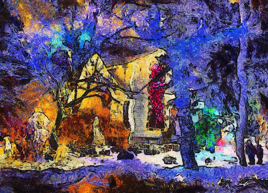 Jim Cox painting